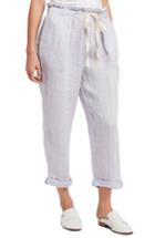 Women's Free People Only Over You Linen Trousers - Grey