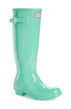 Women's Hunter Original High Gloss Waterproof Boot M - Green