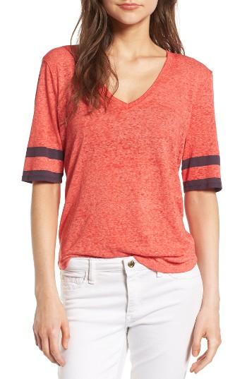 Women's Treasure & Bond Sporty Tee - Red