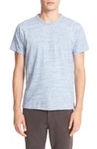 Men's Rag & Bone James Melange Cotton T-shirt - Blue