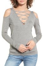Women's Pst By Project Social T Lace-up Cold Shoulder Tee