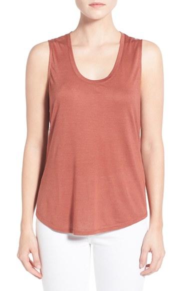 Women's Trouve Cutout Drape Back Tank