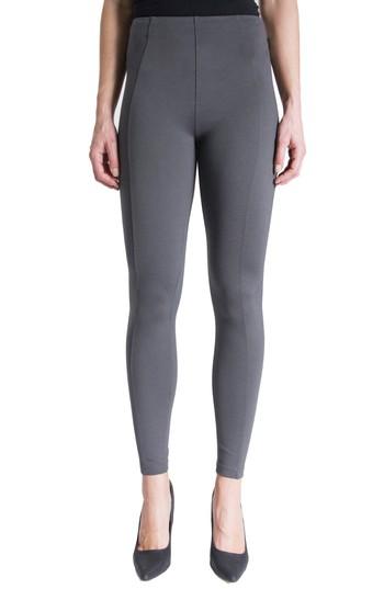 Petite Women's Liverpool Reese Stretch Knit Leggings P - Blue