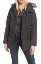 Women's The North Face Mauna Kea Waterproof Insulated Parka With Faux Fur Trim - Green