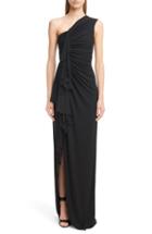 Women's Givenchy One-shoulder Crepe Jersey Gown