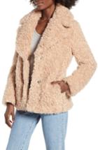 Women's Kensie Faux Fur Jacket - Ivory