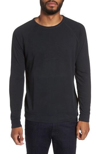Men's Velvet By Graham & Spencer Long Sleeve Raglan T-shirt, Size - Blue