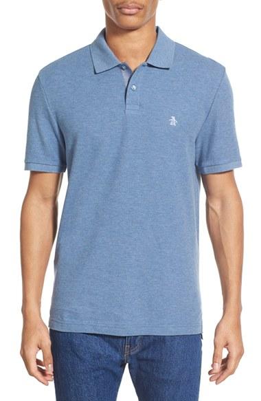 Men's Original Penguin 'daddy-o' Pique Polo, Size - Blue