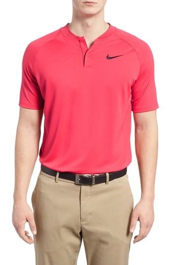 Men's Nike Dry Momentum Golf Polo - Pink