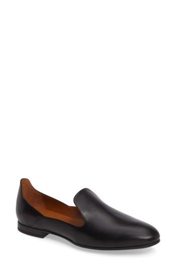 Women's Aquatalia Emmaline Weatherproof Loafer .5 M - Black