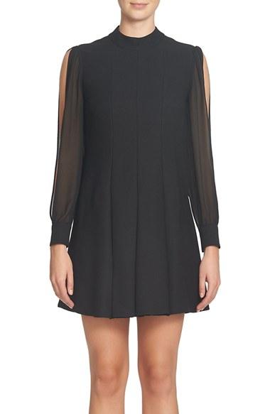 Women's Cynthia Steffe Split Sleeve Shift Dress