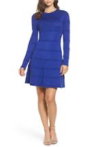 Women's Eliza J A-line Sweater Dress - Blue