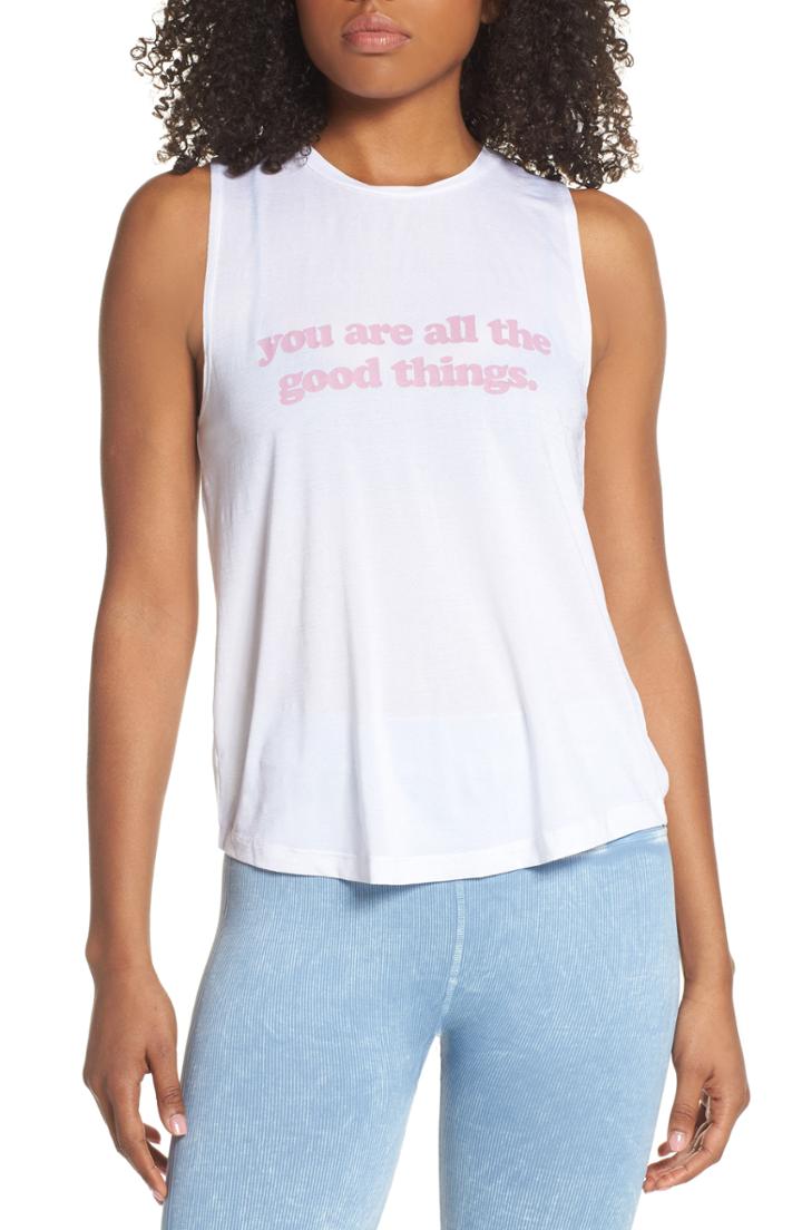 Women's Spiritual Gangster Graphic Muscle Tank