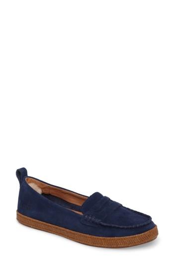 Women's Ugg Charlie Loafer Flat .5 M - Brown