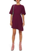 Women's Topshop Cutabout Minidress Us (fits Like 0-2) - Purple