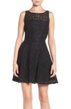 Women's Bb Dakota Paloma Lace Fit & Flare Dress