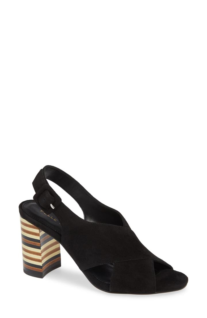 Women's Pelle Moda Grant Sandal .5 M - Black