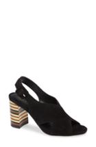 Women's Pelle Moda Grant Sandal .5 M - Black