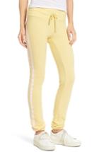 Women's Dream Scene Sporty Stripe Track Pants, Size - Yellow