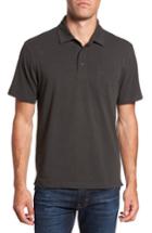 Men's Tailor Vintage Stretch Slub Jersey Polo - Grey