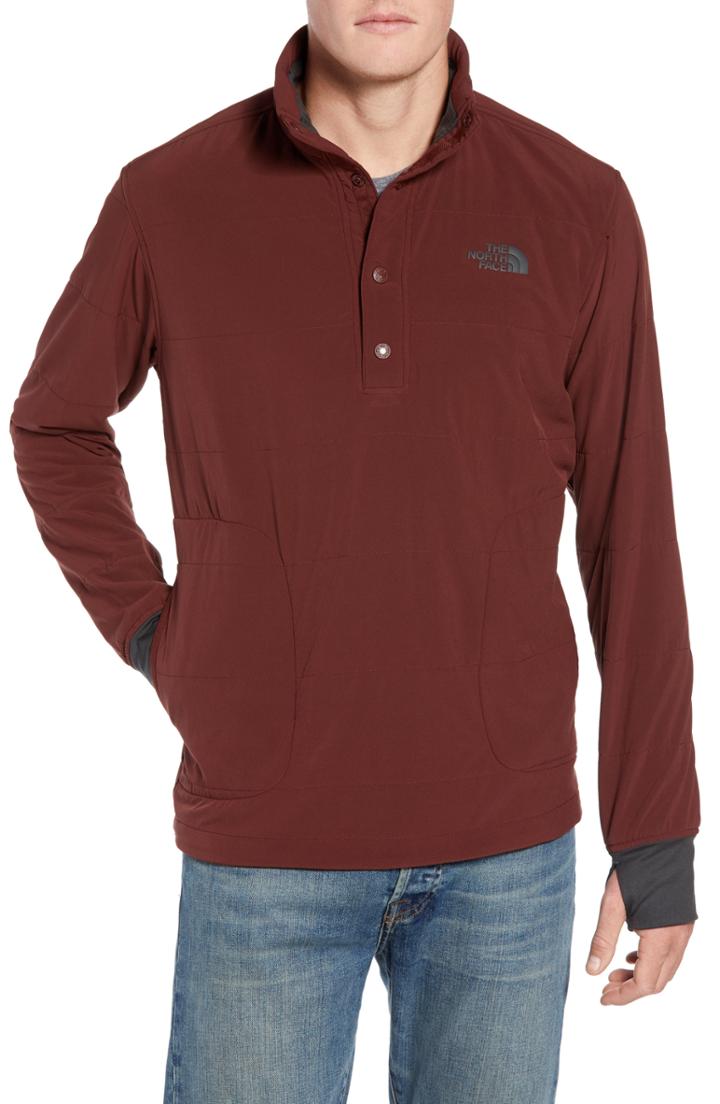 Men's The North Face Mountain Quilted Quarter Snap Sweatshirt
