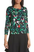 Women's Kate Spade New York Jardin Print Cardigan