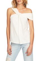 Women's 1.state Twist Front One-shoulder Top, Size - White