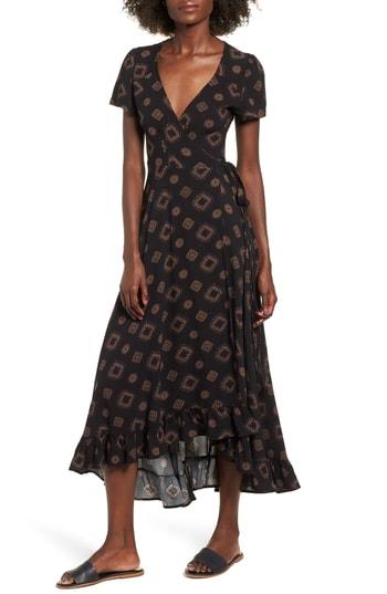 Women's Lira Clothing Isabella Wrap Dress - Black