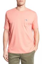 Men's Tommy Bahama 'new Bali Sky' Original Fit Crewneck Pocket T-shirt, Size - Grey