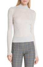 Women's Rag & Bone Raina Mock Neck Top, Size - Metallic