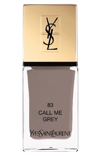 Yves Saint Laurent 'la Laque Couture' Nail Lacquer - 83 Call Me Grey