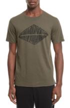 Men's Rag & Bone Diamond Graphic T-shirt - Green