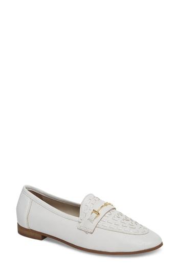 Women's Topshop Kingley Woven Loafer .5us / 36eu - White