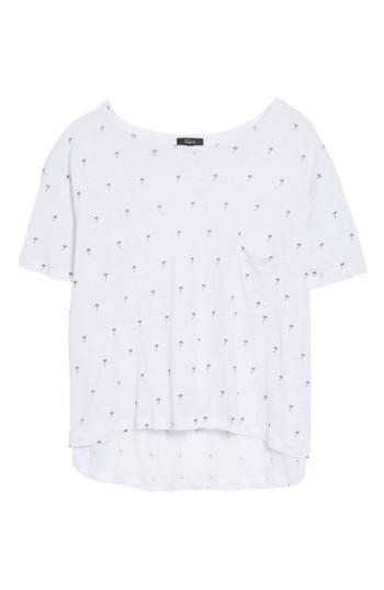 Women's Rails Billie Palm Tree Linen Blend Tee