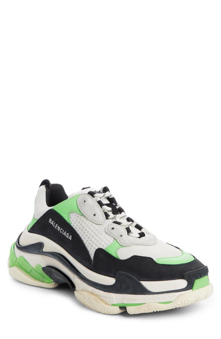 Men's Balenciaga Triple S Retro Sneaker Us / 39eu - White