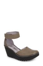 Women's Fly London Yand Wedge Pump -8.5us / 39eu - Yellow