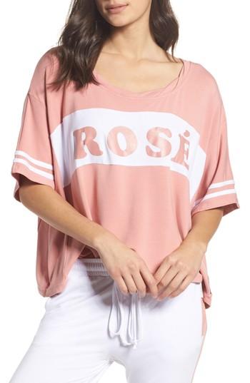 Women's The Laundry Room Team Rose Baggy Tee - Pink