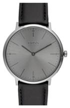 Men's Boss Horizon Leather Strap Watch, 40mm