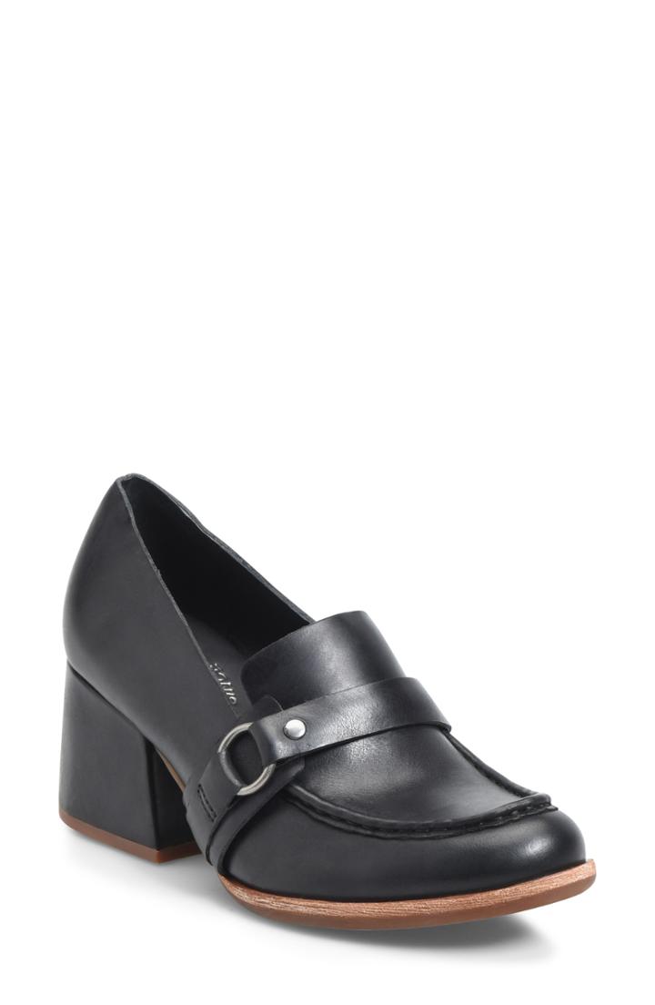 Women's Kork-ease Aki Loafer Pump .5 M - Black