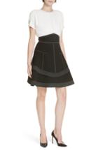 Women's Derek Lam 10 Crosby Bicolor Topstitch Dress - Black