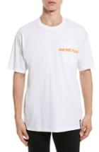Men's Versus By Versace Embroidered Amore Please Pocket T-shirt - White