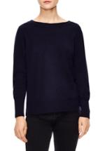 Women's Sandro V-back Sweater - Blue