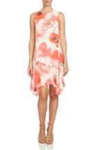 Women's Cece Watercolor Poppy Shift Dress