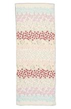 Women's Valentino Flower Rows Silk Scarf, Size - Ivory
