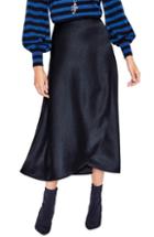 Women's Boden Epsom Midi Skirt - Blue