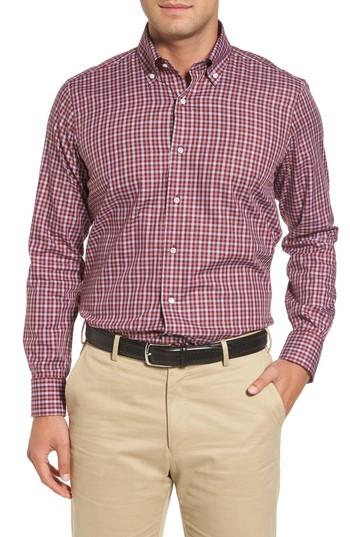 Men's Peter Millar Isle Check Fit Sport Shirt