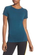 Women's Zella Stand Out Seamless Training Tee - Blue/green