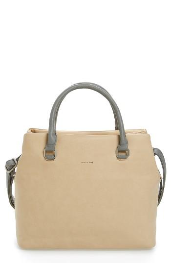 Pixie Mood Sylvia Faux Leather Tote - Beige
