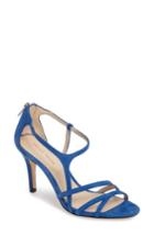Women's Pelle Moda Ruby Asymmetrical Strappy Sandal M - Blue