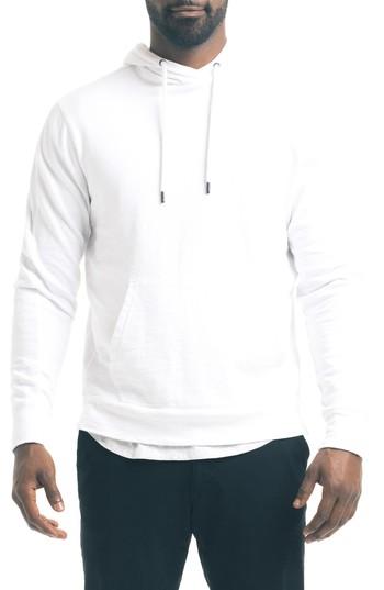 Men's Good Man Brand Slim Pro Hoodie - White